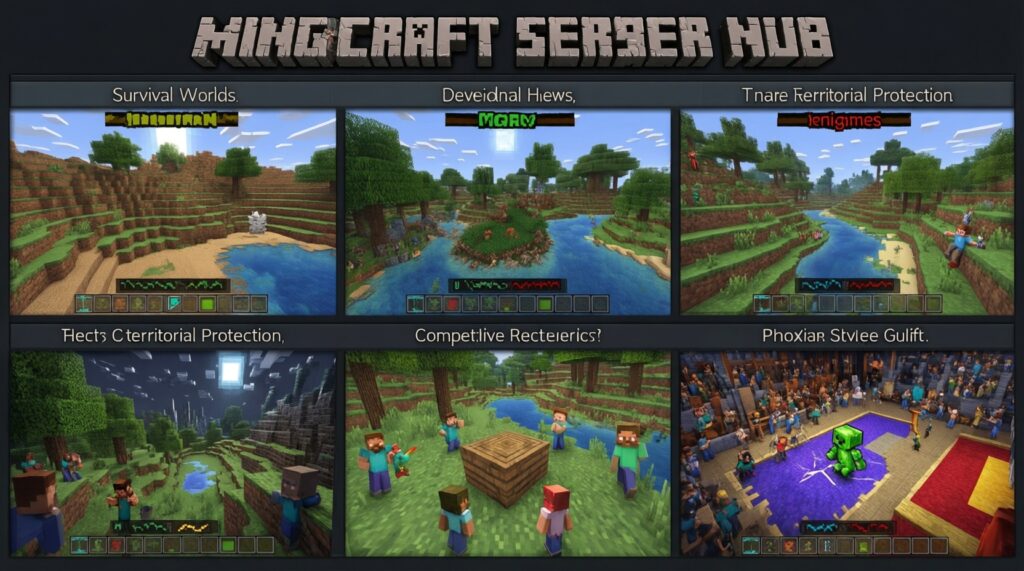 - Как выбрать сервер Minecraft: режимы, правила, онлайн и безопасность - иллюстрация